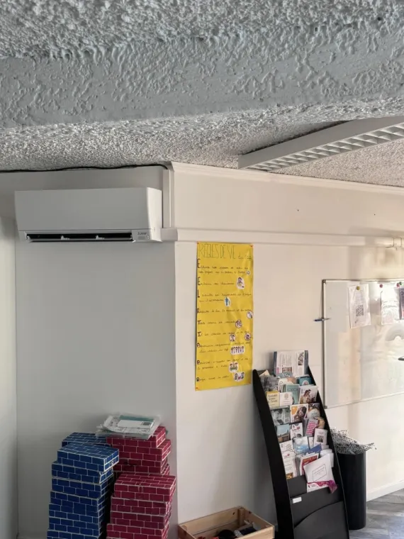Installation et mise en service d'une climatisation Mitsubishi 5 kW Cache Clim Blanc à Rians (83560), Manosque, 1.2.3 Nouvelles Énergies