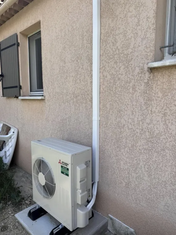 Installation et Mise en Service de Climatisation Mitsubishi Gainable avec Airzone , Manosque, 1.2.3 Nouvelles Énergies