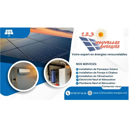 ⚡️☀️ Votre expert en énergies renouvelables à Ginasservis ! 🌱🔋, Manosque, 1.2.3 Nouvelles Énergies
